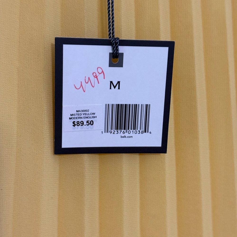 NWT | Women’s Madison A-Line Skirt | Vibrant Yellow | Pleats & Ruffle | Stunning - Picture 14 of 14